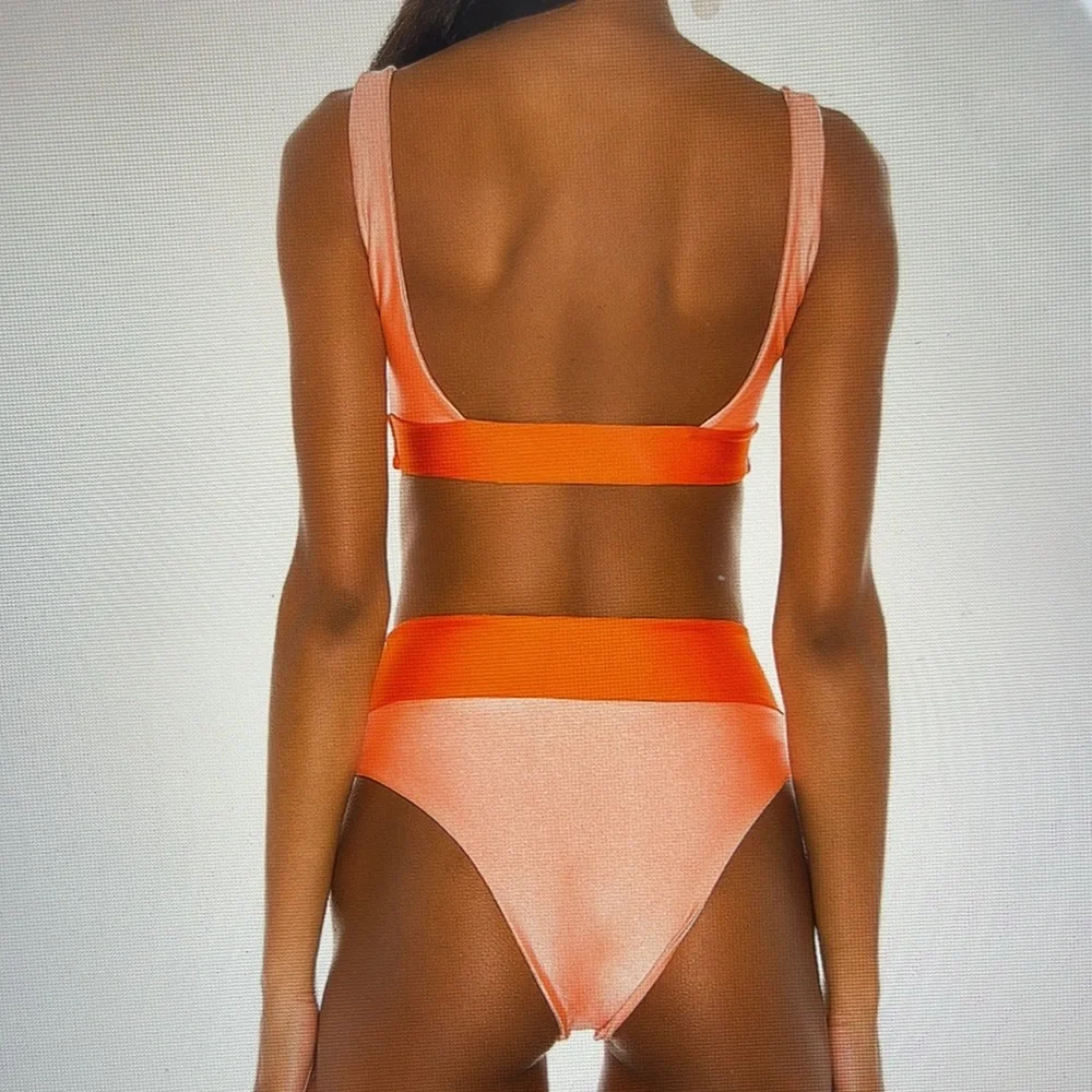 Tularosa Two-Tone Bikini Set - Picture 2 of 13